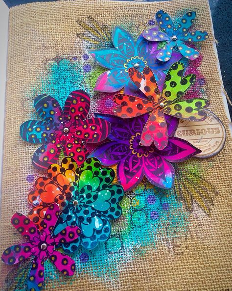 Dina Wakley media journal art journal page Art Journal Cover Ideas, Tracy Scott, Kunstjournal Inspiration, Journal Cover Ideas, Dina Wakley, Dyan Reaveley, Paper Artsy, Media Journal, Art Journal Cover