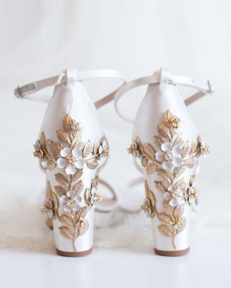 Wedding Shoes 2023, Floral Bridal Shoes, Sparkle Wedding Shoes, Diy Wedding Shoes, Wedding Shoes Block Heel, Comfortable Wedding Shoes, Wedding Shoes Boots, Converse Wedding Shoes, Wedding Wedges