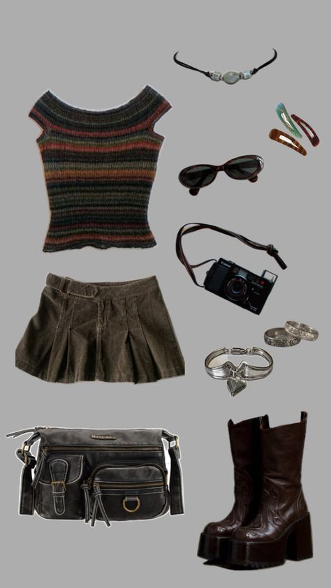 summer/fall transition outfit inspo #miniskirt #fall #boots #autumn Summer Fall Transition Outfit, Summer Fall Transition, Fall Transition Outfits, Fall Boots, Transition Outfits, Fall Transition, Outfit Inspo Fall, Summer Fall, Fall Outfit