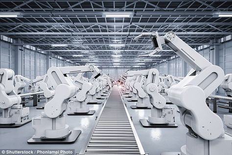 Robot Factory, Industrial Robotic Arm, Industrial Robots, Small Nurseries, Industrial Factory, Private Company, Internet Of Things, Marketing Technology, Assembly Line