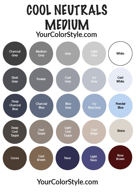 Wardrobe Color Guide, Cool Summer Palette, Soft Summer Palette, Soft Summer Color Palette, Your Color Style, Soft Summer Colors, Cool Color Palette, Winter Color Palette, Cool Winter