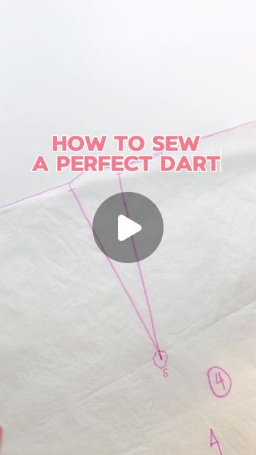 How To Dart Pants, How To Sew A Dart, Sewing Darts Tutorials, How To Sew Darts In A Dress, Darts Sewing, How To Sew Darts, Dart Machine, Sewing Darts, Sewing Stitches