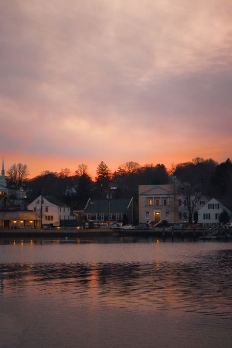 Nature, New England Small Town, Small Town New England Aesthetic, Small Town Connecticut, Small Town New England, Mystic Connecticut Aesthetic, Mystic Connecticut Fall, Greenwich Connecticut Aesthetic, New Haven Connecticut Aesthetic