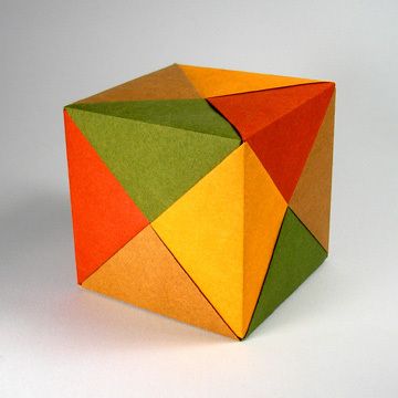 Origami Math for Seventh Graders | Continuous Everywhere but Differentiable Nowhere Special Right Triangles, Origami Box With Lid, Volume Math, Origami Cube, Math Enrichment, Fourth Grade Math, Modular Origami, Origami 3d, Rv Storage