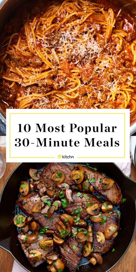 30 Minute Meals Healthy, 30 Minute Meals Easy, 30 Min Meals, 30 Minute Dinners, Fast Dinner Recipes, Weight Watchers Desserts, Fast Dinners, 30 Minute Meals, Easy Weeknight Meals