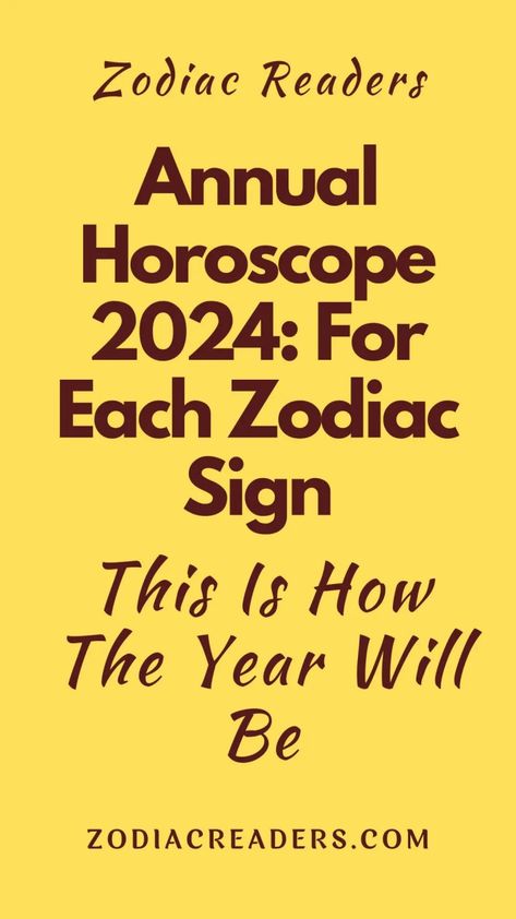 Annual Horoscope 2024: For Each Zodiac Sign This Is How The Year Will Be - Zodiac Readers Scorpio Horoscope Today, Pisces Horoscope Today, Aquarius Horoscope Today, Taurus Horoscope Today, Today's Horoscope, Astrology Today, Yearly Horoscope, Pisces Love, December Christmas