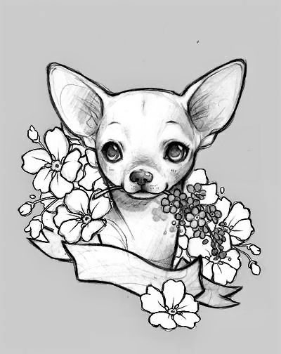 Pin by Jennie Miller on Chihuahuas | Cute dog drawing, Chihuahua drawing, Chihuahua art Dog Drawing Chihuahua, Drawing Chihuahua, Chihuahua Drawing, Chihuahua Tattoo, Cute Dog Drawing, Chihuahua Art, 강아지 그림, Cute Chihuahua, Chihuahua Love