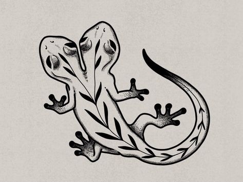 Edgy Nature Tattoos, Salamander Tattoo Traditional, Filler Tattoo Pattern, Two Headed Lizard Tattoo, Dark Filler Tattoo Ideas, Venus Fly Trap Tattoo Black And White, Small Black Work Tattoo, Greta Van Fleet Tattoo Flower Power, Indigenous Tattoos For Women