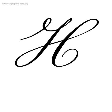 H And J Tattoo, J H Tattoo, Tattoo Fancy, Calligraphy H, Letter Cursive, Cursive J, H Letter Images, Monogram Stencil, J Tattoo