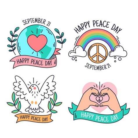 Peace Drawing, Peace Pole, Peace Day, Day Of Peace, File Decoration Ideas, Day Template, English Posters, Peace Poster, International Day Of Peace