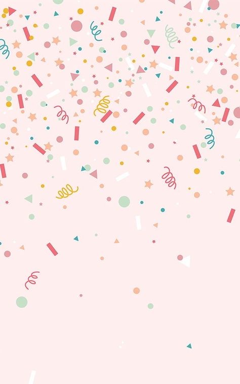 Cute Confetti Wallpaper, Little Kids Wallpaper, Confetti Wallpaper Iphone, Birthday Iphone Wallpaper, Celebrate Wallpaper, Sprinkle Wallpaper, Birthday Celebration Background, Carnival Wallpaper, Sprinkles Wallpaper