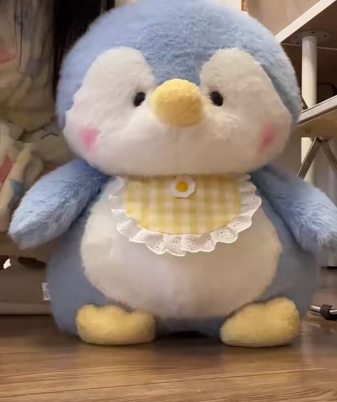 Miniso Penguin Pfp, Penguin Plushie, Miniso Plushies Penguin, Penguin Plush Aesthetic, Cute Penguin Plushies, Cute Teddy Bears, Cute Plush, Cute Stuffed Animals, Penguins