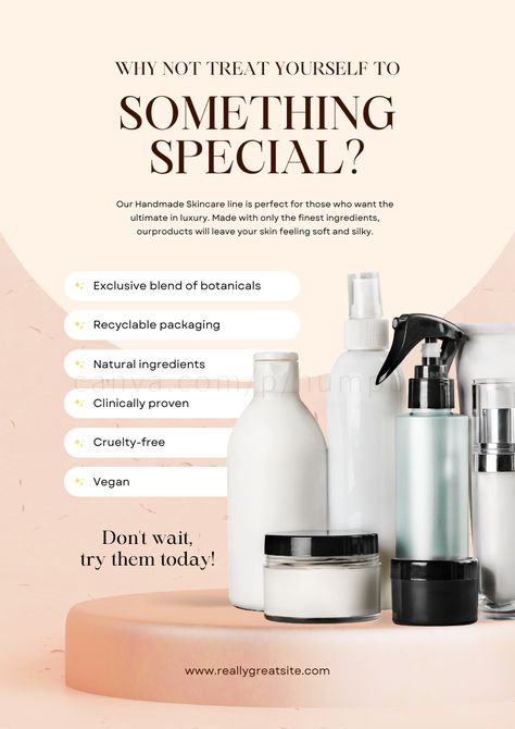 Glow with confidence! Our 'Beige Modern Skincare Flyer' is perfect for showcasing your skincare products, services, or events. With its sleek and modern design, it's tailored to catch the eye and attract skincare enthusiasts. Click the link to learn more and elevate your skincare promotions today!#SkincareFlyer, #ModernSkincare, #BeautyPromotions, #SkincareDesign, #BeigeDesign, #BeautyFlyer, #SkincareEvent, #SkinCareProducts, #FlyerDesign, #BeautyMarketing, #SkincareClinic, #ProfessionalSkincare Skincare Graphic Design, Skincare Promotion, Skincare Event, Skin Care Products Design, Handmade Skincare, Beauty Marketing, Photo Collage Maker, Skin Care Clinic, Marketing Logo