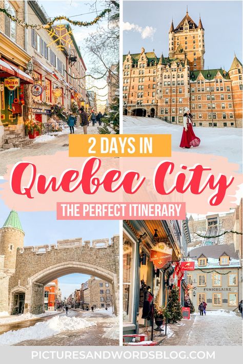 Quebec City Bachelorette, Quebec City Honeymoon, Montreal Canada Underground City, Quebec City Map, Old City Quebec, Quebec City Family Trip, Weekend In Quebec City, Quebec Travel Guide, Quebec City Fall Outfit