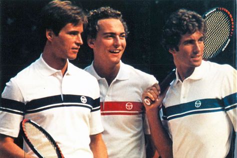 10 Milestones in the Fashion History of Tennis | HYPEBEAST Tennis Aesthetic, Tennis Wear, Tennis World, Vintage Tennis, Sergio Tacchini, Mens Tennis, Tennis Match, Tennis Clubs, Tennis Fashion