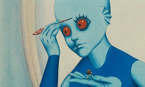 Fantastic Planet, Planet Drawing, Optical Illusion Tattoo, Hippie Art, Artist Style, Animation Film, Album Art, Stop Motion, Love Art