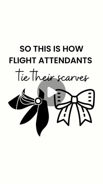 The DIY Hack 🏡 on Instagram: "Follow 👉 @thediyhack for more helpful tips like this one!

So this is how flight attendants tie their scarves #tiescarves #homehacks #thediyhack" How Flight Attendants Tie Their Scarves, How To Tie A Flight Attendant Scarf, Flight Attendant Scarf Tying, Flight Attendant Scarf, Diy Hack, Scarf Knots, Flight Attendants, Scarf Tying, How To Wear Scarves