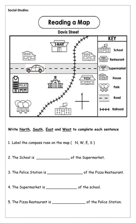 The Birchbark House Activities, Map Reading Activities, Map Reading Skills Free Printable, 1st Grade Map Skills Worksheets, Reading A Map Worksheet, Mapping Skills Grade 2, Map Key Worksheet, Map Symbols Worksheet, 3rd Grade Map Activities