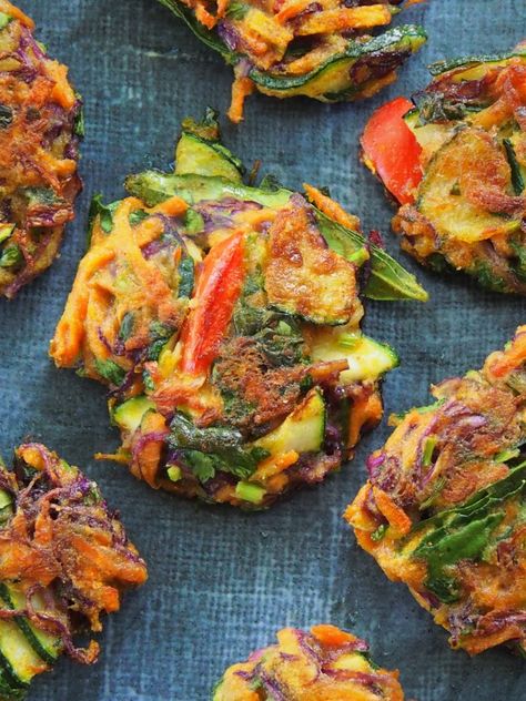 Quick Vegetable Pakoras | Healthy Home Cafe