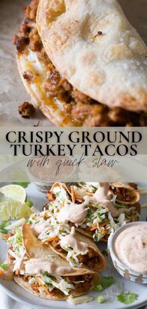 Ground Turkey Street Tacos, Ground Turkey Baked Tacos, Ground Turkey Recipes Taco, Ground Turkey Soft Tacos, Turkey Meat Tacos, Baked Turkey Tacos, Ground Turkey Tacos Healthy, Healthy Turkey Tacos, Delicious Ground Turkey Recipes