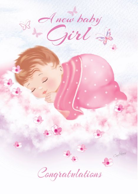 Congratulations, New Baby Girl - Baby Girl Asleep on Clouds card #Ad , #Affiliate, #Girl, #Baby, #Congratulations, #card Congrats Baby Girl, Baby Born Congratulations, Newborn Congratulations, Congratulations Baby Girl, Congratulations Quotes, Baby Messages