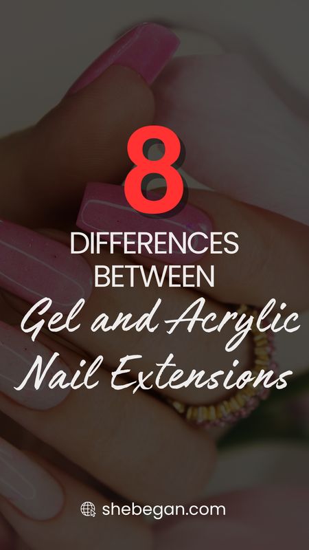 Acrylic vs Gel: Which Nail Extension is Better? Gelx Extension Nails, Gel Powder Full Set Nails, Uv Gel Full Set Nails, Difference Between Acrylic And Gel Nails, Gel X Nails Vs Acrylic, What Are Gel Nails, Gel X Vs Acrylic, Gel Nails With Extensions, Acrylic Nails Vs Gel Nails