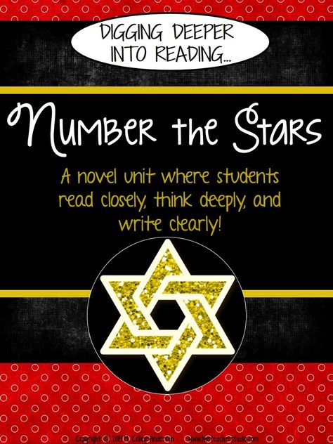 Story similar to "Diary of Anne Frank" Literature Study Guides, Literature Study, Number The Stars, Readers Notebook, Digging Deeper, 6th Grade Reading, Literary Elements, Text Evidence, Dig Deeper