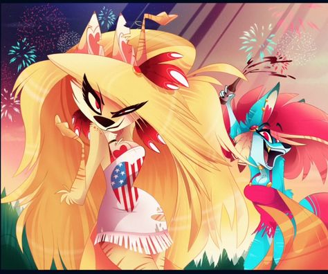 American Girl VIVZIEPOP ||JayJay & Queen|| #wherewolves Vivziepop Jayjay, Zoophobia Comic, Werewolf Girl, Jay Jay, Anime Wolf, Wolf Art, Old Art, Pretty Art, Fantasy Creatures