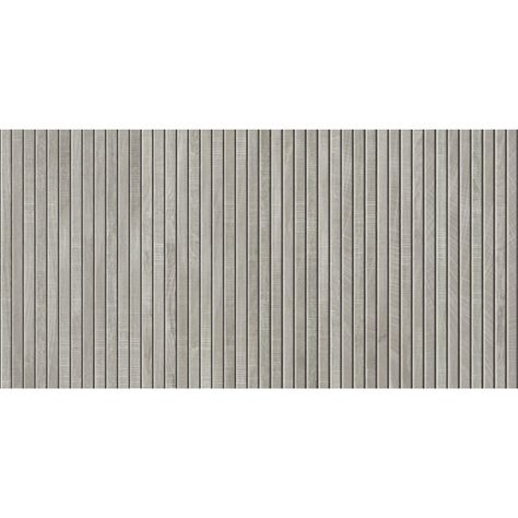 Mirrella 24" x 47" Porcelain Wall & Floor Tile & Reviews | Wayfair Wardrobe Office, Grey Wall Tiles, Gray Porcelain Tile, Living Room Tiles, Matte Tile, Acoustic Wall Panels, Deco Wall, Wood Look Tile, Brick Patterns