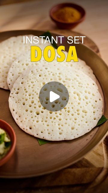 Your Food Lab on Instagram: "1 minute Instant Dosa Batter which makes soft, fluffy & spongy Set dosas super quickly! I have also shared my Gunpowder recipe which pairs really well with it! Enjoy! ❤️" Quick Dosa Recipe, Healthy And Fast Breakfast Ideas, Dosa Recipes Indian, Gunpowder Recipe, Indian Breakfast Recipes Vegetarian, Instant Breakfast Recipes Indian Veg, Quick Indian Breakfast Recipes, Instant Snacks Recipes, Instant Snacks Recipes Indian