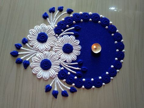 Rangoli New Design 2022, Rangoli Designs With Less Colours, 2 Colour Rangoli Designs, Rangoli Designs Latest Rangoli Designs Latest Unique, Two Colour Rangoli Designs, Easy And Attractive Rangoli Designs, Rangoli With 2 Colours, New Rangoli Designs Easy, 2 Color Rangoli