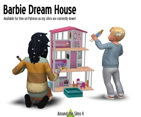 Sims 4 - Barbie House (while my sites are down...) Sims 4 Bounce House Cc, Barbie Sims 4 Cc Patreon, The Sims 4 Cc Furniture Pool Patreon, Sims 4 Cc Furniture Functional Bedroom Patreon, Deco Shoes Sims 4 Cc, Sims 4 Cc Dollhouse, Sims 4 Kids Furniture Cc, Barbie Sims, Around The Sims 4