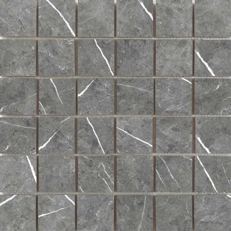 Opera 2" x 2" Porcelain Grid Mosaic Wall & Floor Tile Dramatic Aesthetic, Mosaic Floor Tile, Tile Covers, Porcelain Wall Tile, Life Color, Tile Saw, Porcelain Mosaic Tile, Accent Tile, Natural Edge