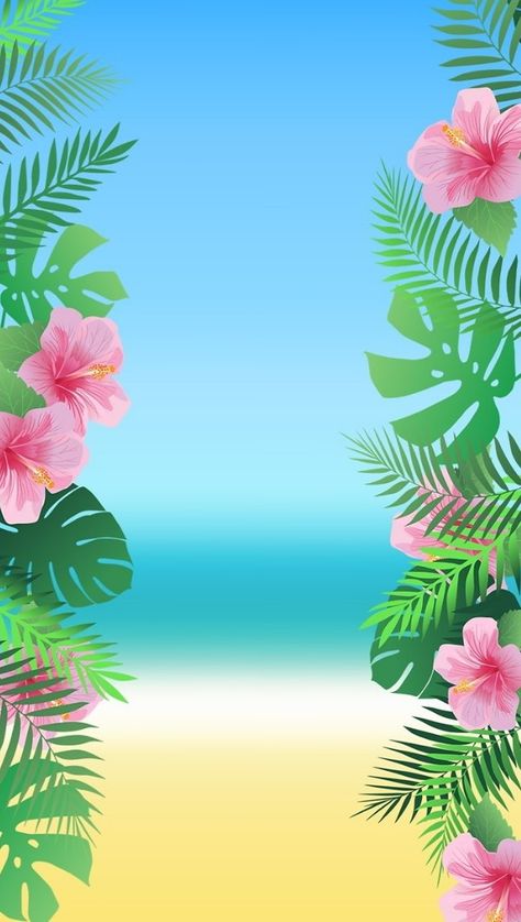 Luau Wallpaper, Luau Background, Moana Background, Hawaiian Background, Moana Theme Birthday, Image Zen, Moana Theme, Wallpaper Tropical, Hawaiian Birthday Party