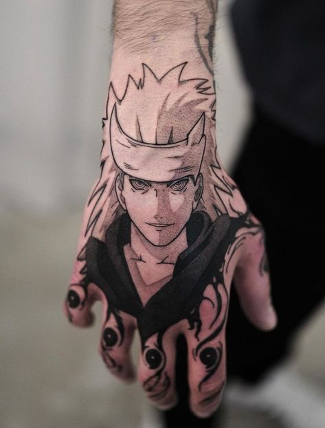 Madara Uchiha Six Paths, Dragon Koi Tattoo Design, Tato Naruto, Naruto Tattoos, Darkside Tattoo, Evil Characters, Koi Tattoo Design, Evil Eye Tattoo, Native Tattoos