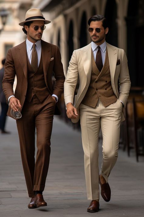 Three Piece Suit, Old Money Art, Best Wedding Suits For Men, Three Piece Suits, Business Casual Attire For Men, Formal Suits Men, Best Wedding Suits, Formal Attire For Men, Money Art