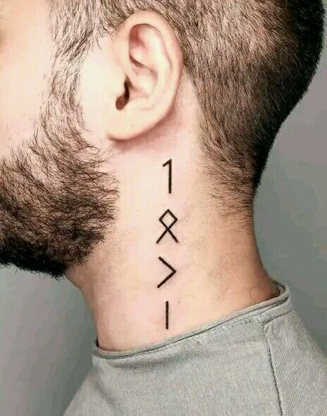 Neck side tattoo ideas for men Neck Side Tattoo, Side Neck Tattoos For Men, Men Neck Tattoo, Small Side Tattoos, Neck Tattoos For Men, Rose Neck Tattoo, Neck Ideas, Front Neck Tattoo, Tattoo On Neck