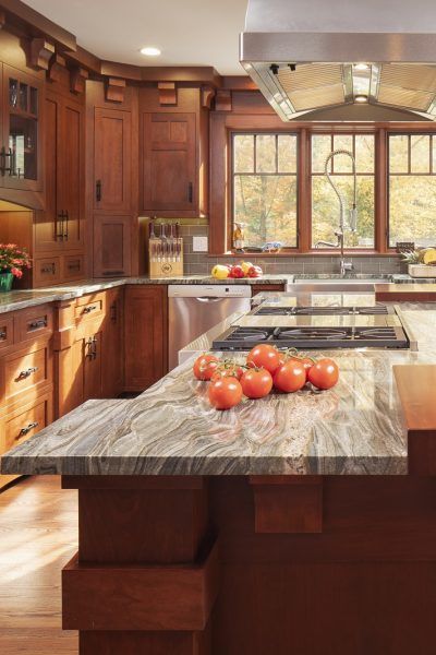 Jordan's Building Center | Lumber Yard Denver | Hardware Craftsman Kitchens, Craftsman Style Kitchens, Craftsman Style Kitchen, Tudor Kitchen, Slate Countertop, Kitchen Planning, Kitchen New York, Ideal Kitchen, Rustic Kitchen Island