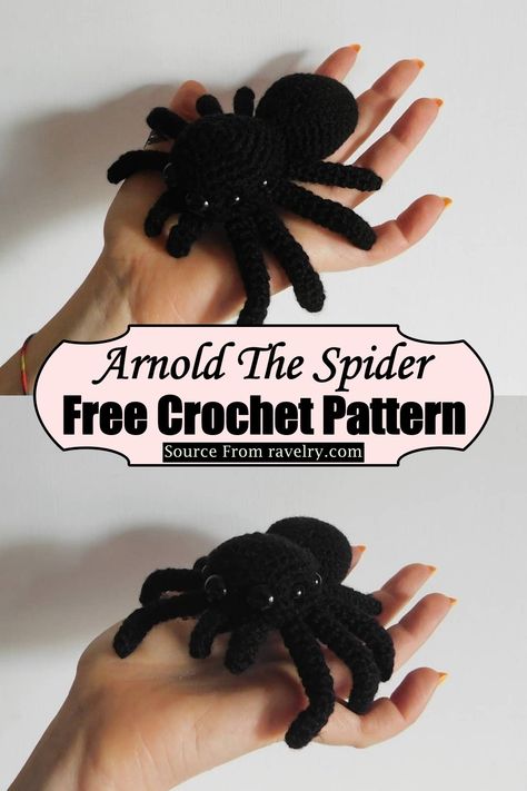 20 Free Crochet Spider Patterns - DIYs Craftsy Amigurumi Tarantula Free Pattern, Small Crochet Spider Pattern, Mini Spider Crochet Pattern, Crochet Tarantula Pattern, Crocheted Spider Free Pattern, Crochet Spider Keychain, Easy Crochet Spider, Crochet Black Widow Spider, Free Spider Web Crochet Pattern