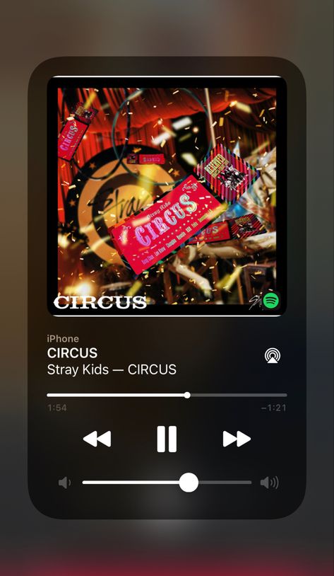 Skz Circus, Spotify Screenshot, Kids Songs, Music Poster, Sticky Notes, Happy Places, Circus, Stray Kids, Fairy Tales