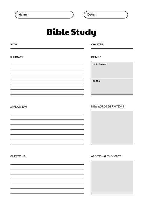 Bible Verse Worksheet, Bible Study Lessons Free Printable, Books Of The Bible Printable Free, Free Printable Bible Study Worksheets, Bible Templates, Bible Study John, Free Bible Journaling Printables, Free Bible Study Printables, Teen Bible Study