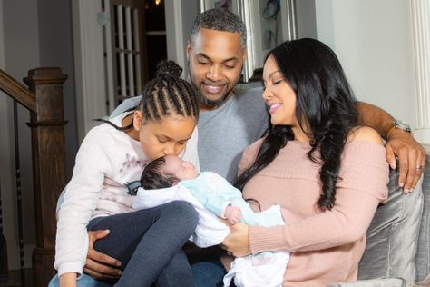 Exclusive: Egypt Sherrod On Giving Birth To Her Miracle Baby, Harper, At 42 - Essence Egypt Sherrod, Miracle Baby, Third Trimester, Giving Birth, Black Baby, My Black, First Daughter, Pregnancy Test, Healthy Pregnancy