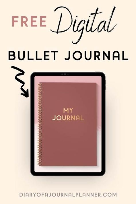 Pin on Think Free Digital Journal Goodnotes, Digital Bullet Journal Template, Goodnotes Bullet Journal, Online Bullet Journal, Free Digital Journal, Digital Journal Template, Bullet Journal Guide, Digital Journal Aesthetic, Daily Journal Template