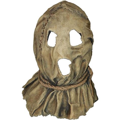 Sack Mask, Scary Scarecrow Costume, Scarecrow Mask, Halloween Costumes Scarecrow, Scary Scarecrow, Scarecrow Costume, Mascaras Halloween, The Scarecrow, Trick Or Treat Studios