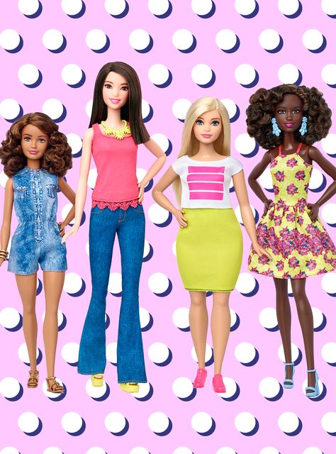 Barbie Body, 30 Hair Color, Barbie Website, Child Hood, New Barbie, Petite Curvy, New Dolls, Barbie Fashion, Eye Color