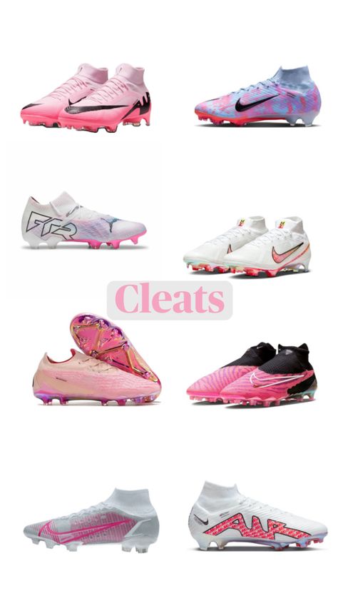 Pink Soccer Cleats, Womens Soccer Cleats, Best Soccer Cleats, Best Soccer Shoes, Rugby Boots, Nike Football Boots, Soccer Bag, Pretty Sneakers, Soccer Season