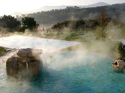 Why You Need to Find a Thermal Pool (and Hop In, Right Now) | allure.com Kawachi Fuji Gardens, Wisteria Tunnel, Thermal Pool, Thermal Water, Thermal Spa, Pool Picture, Italian Vacation, Healing Waters, Rpg Characters