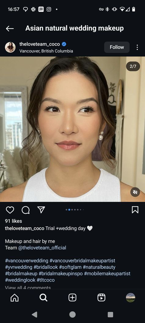 Asian Soft Glam, Asian Bridal Makeup Natural, Filipina Bride Makeup, Soft Glam Makeup Asian, Bridal Hair And Makeup Filipino, Simple Bridal Makeup Asian, Glowy Bridal Makeup Asian, Bride Makeup Asian Natural, Bridal Hair And Makeup Asian