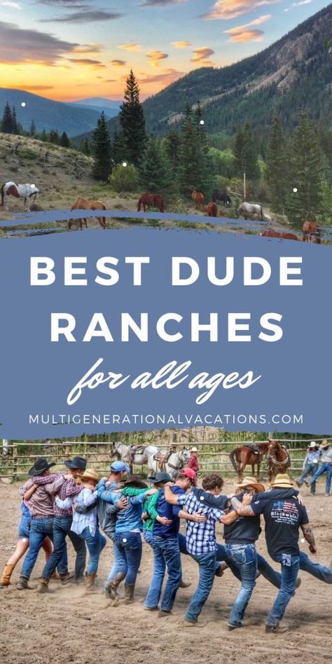 Family Dude Ranch Vacations, Montana Dude Ranch Vacation, Montana Dude Ranch, Dude Ranch Vacation All Inclusive, Kids Vacation Destinations, Dude Ranch Vacation, Ranch Montana, Ranch Family, Dude Ranch Vacations