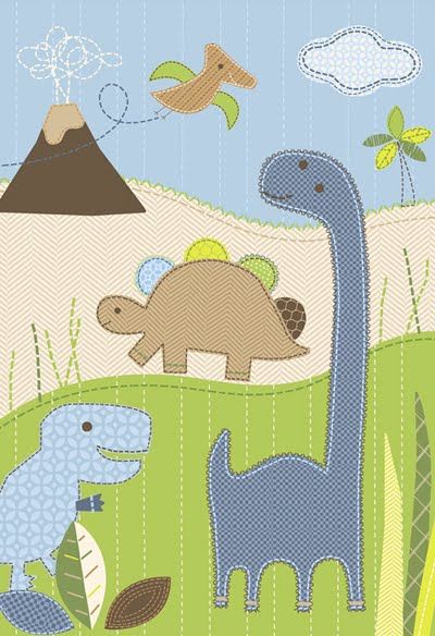 Dinosaur Applique, Dinosaur Quilt, Baby Applique, Creeper Minecraft, Patchwork Baby, Childrens Quilts, Baby Quilt Patterns, Baby Boy Quilts, Animal Quilts